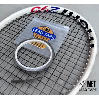 NET Lead Tape ตะกั่วสำหรับปรับแต่ง ไม้เทนนิส แบดมินตัน กอฟท์ พิคเกอร์บอล ยาว 4 เมตร มีเทปกาวด้านหลัง