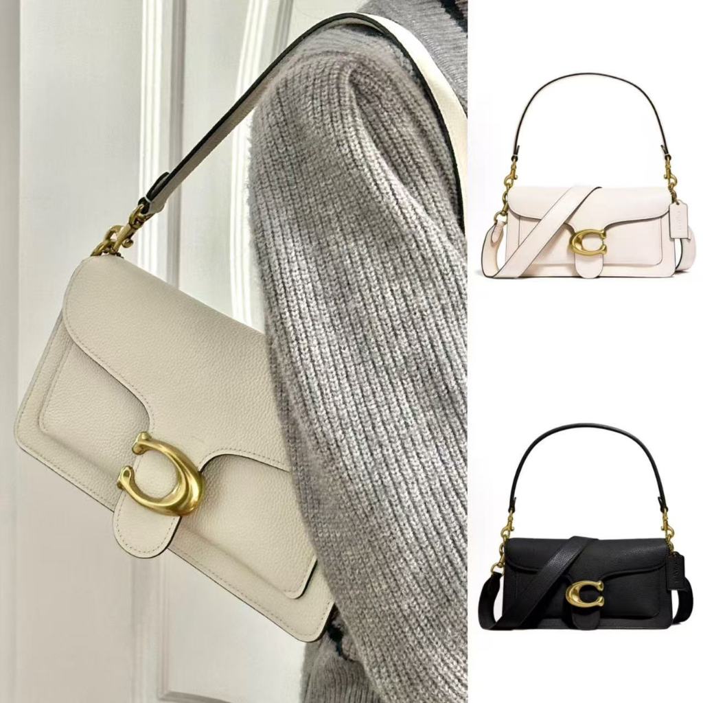 COA%CH Tabby 26 Fashion Dionysus Bag Armpit Bag กระเป๋าสะพายข้างผู้หญิง Medium White