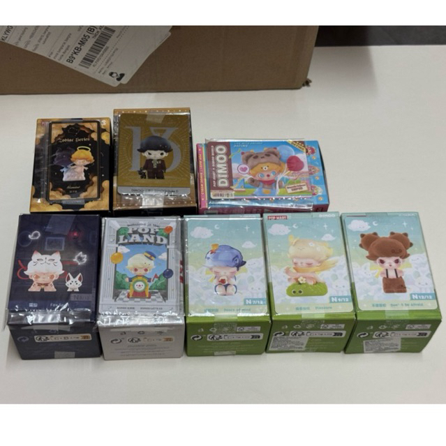 พร้อมส่ง dimoo zodiac , by your side, animal kingdom เช็คการ์ดไม่แกะตัว
