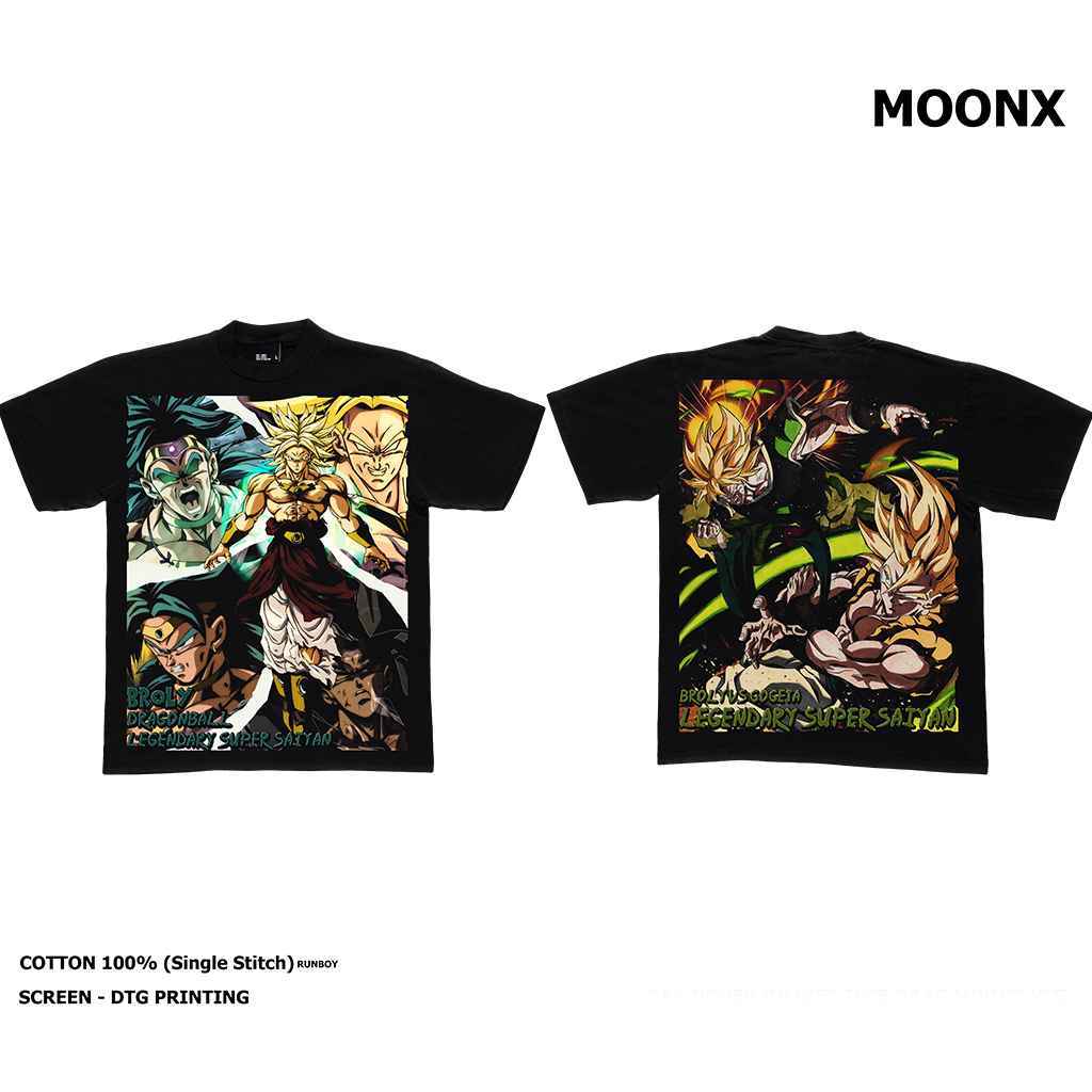 เสื้ออนิเมะ Broly Dragon ball | Anime Bootleg T-shirt | Manga Vintage Shirt