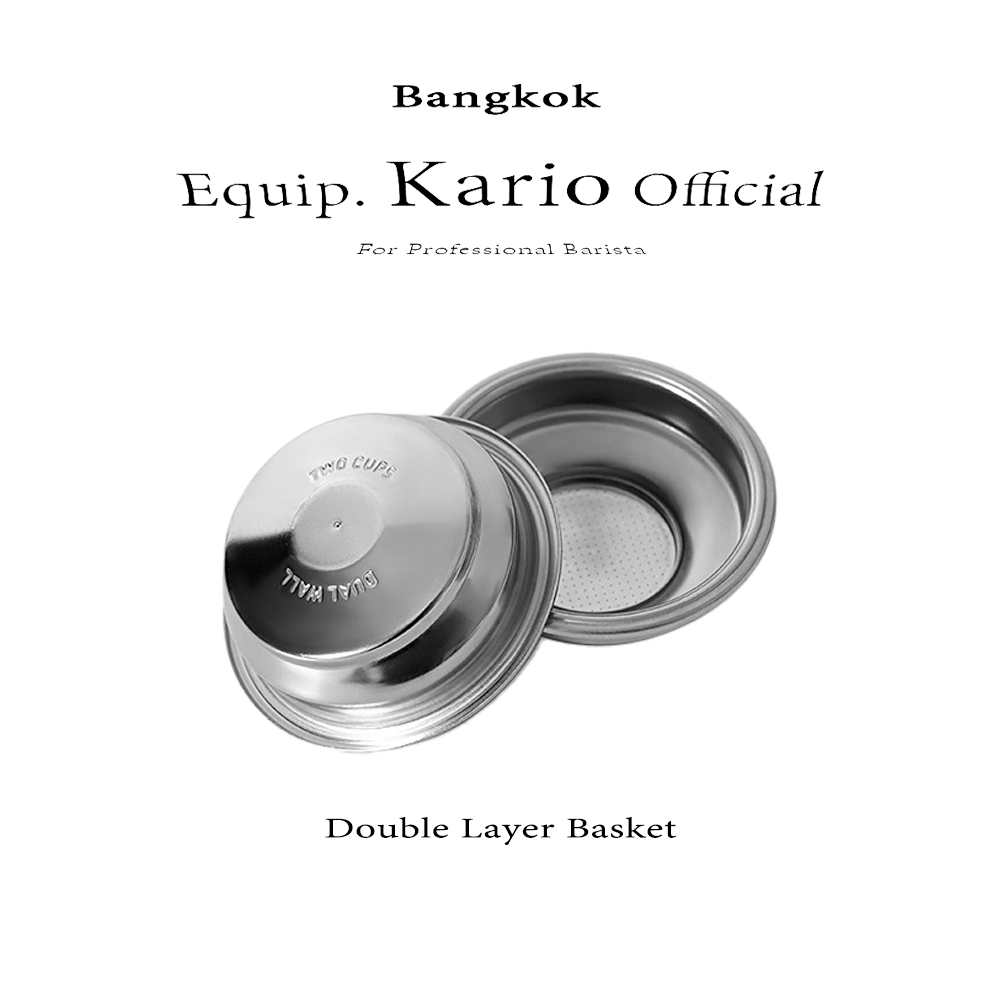 จัดส่งทันที | ตะแกรงรูเดียว กลั่นชา ชงชา ชงกาแฟ ขนาด 51 มิล Pressurized Coffee Filter Basket