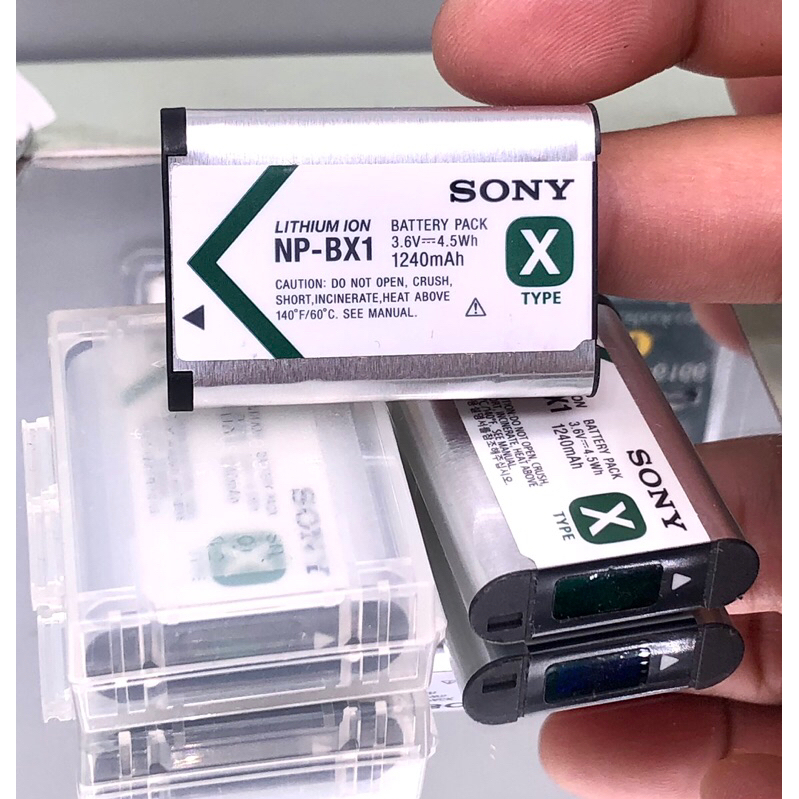 Battery Sonyแบตเตอร์รี่แท้ รุ่น NP-BX1 สำหรับกล้อง Sony RX Series ZV-1, ZV-1 mark ii, RX100,Series,R