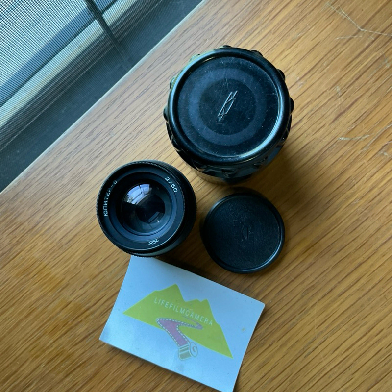 เลนส์มือหมุน Jupiter-8 : 50mm f2 black Ltm,m39