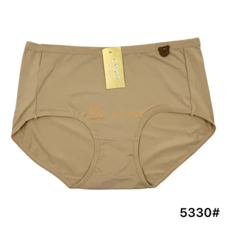 กางเกงในผู้หญิงผ้าลื่น เด้ง สีเนื้อ/สีดำ ผ้าขึ้นห้าง เอว 29-34 นิ้ว