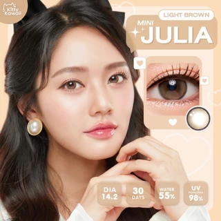 คอนแทคเลนส์ Mini Julia Brown / Gray / Light Brown (Kitty Kawaii) ขนาดมินิ 🌷