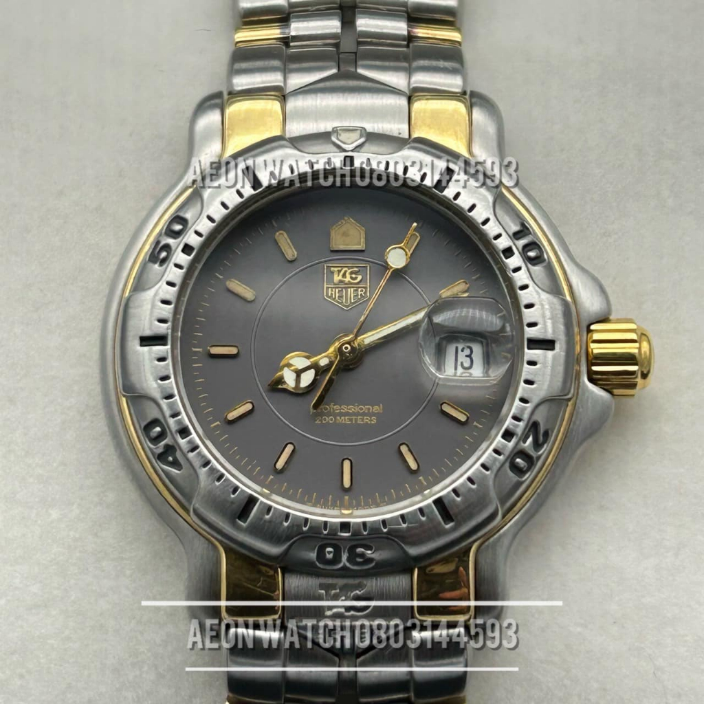 TAG Heuer Series 6000 18k&steel For Lady 28mm. Ref WH 1352