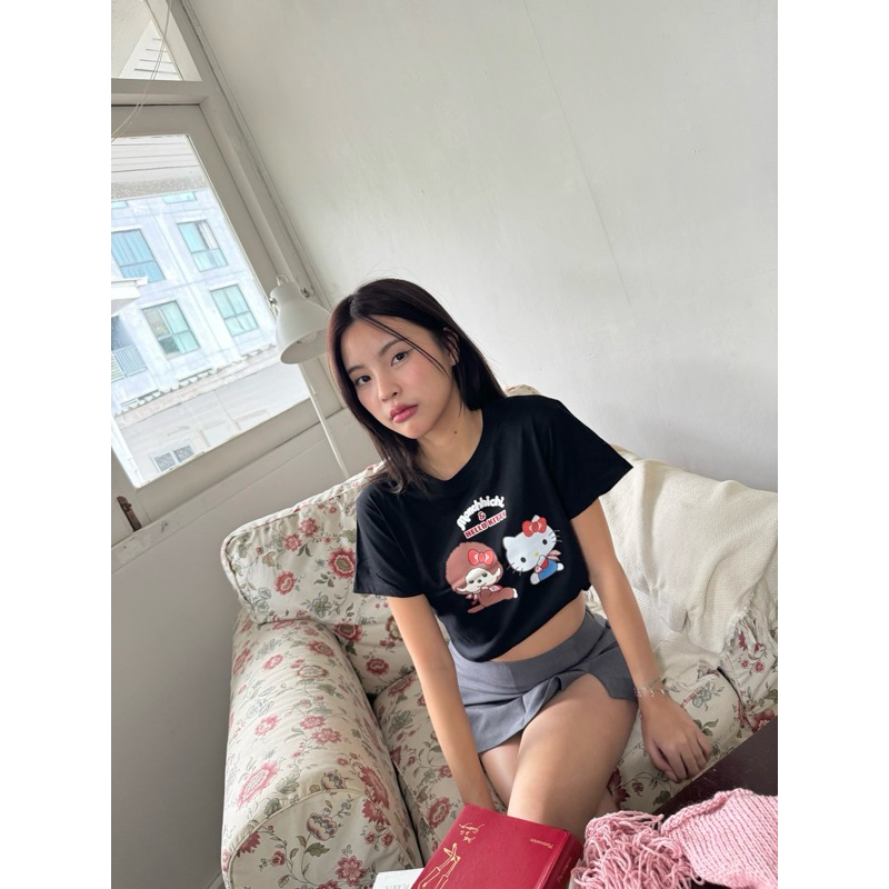 เสื้อยืดผ้าคอตตอนนุ่มสบายสกรีนDFT