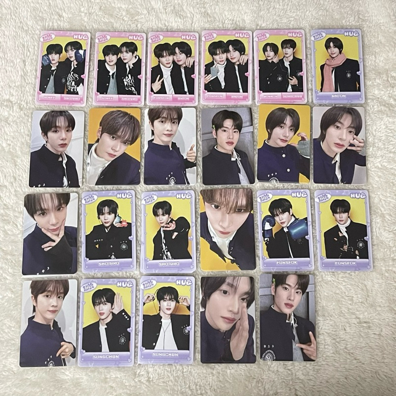 RIIZE การ์ด เทรดดิ้งHUG / pink christmas