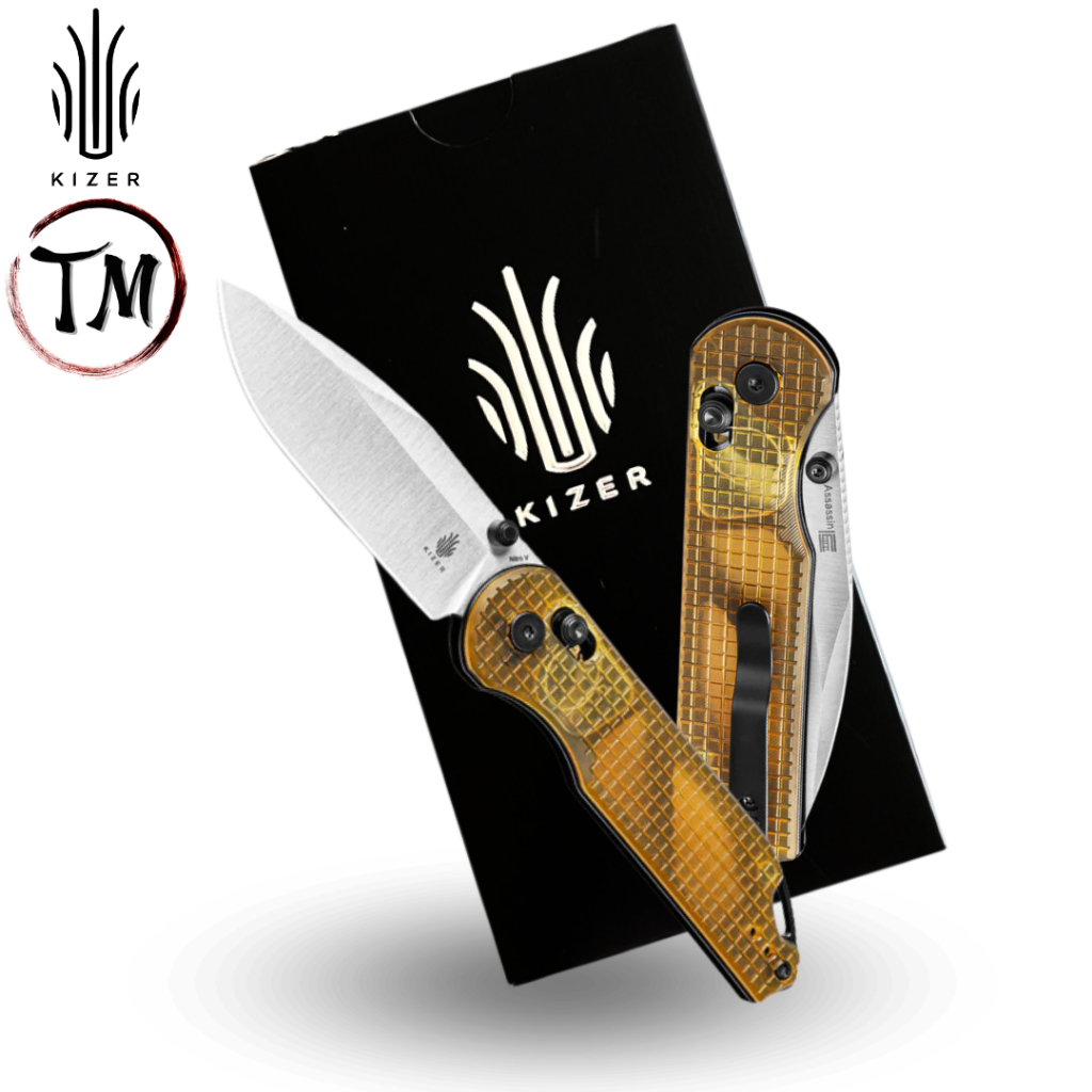 Kizer Assassin A1 มีด EDC ที่สมบูรณ์แบบ เหล็กNitro V เบากระทัดรัด ผสมผสานระหว่างความสะดวกและสไตล์