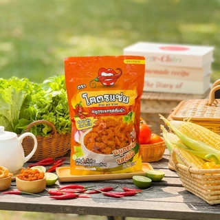 ✅น้ำพริกหมูกระจกโคตรแซ่บขนาดครึ่งกิโล (500g) น้ำพริกกากหมู น้ำพริกหมูกระจก มี 6 รสชาติให้เลือก