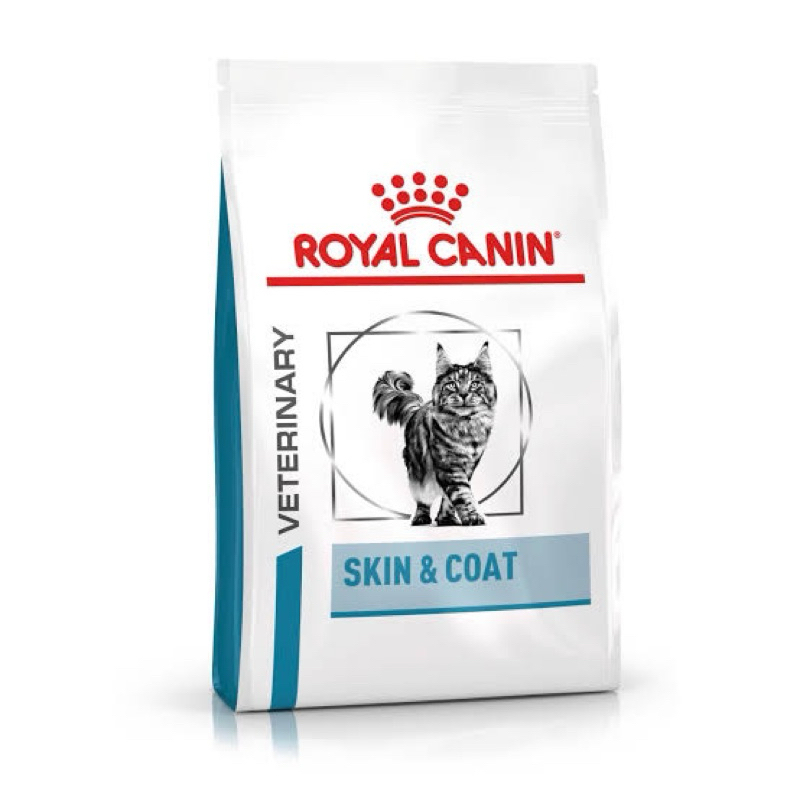 Royal Canin Cat Skin & Coat 1.5-3.5 kg โรยัล คานิน สูตรแมวโรคผิวหนัง ขนาด 1.5-3.5 kg