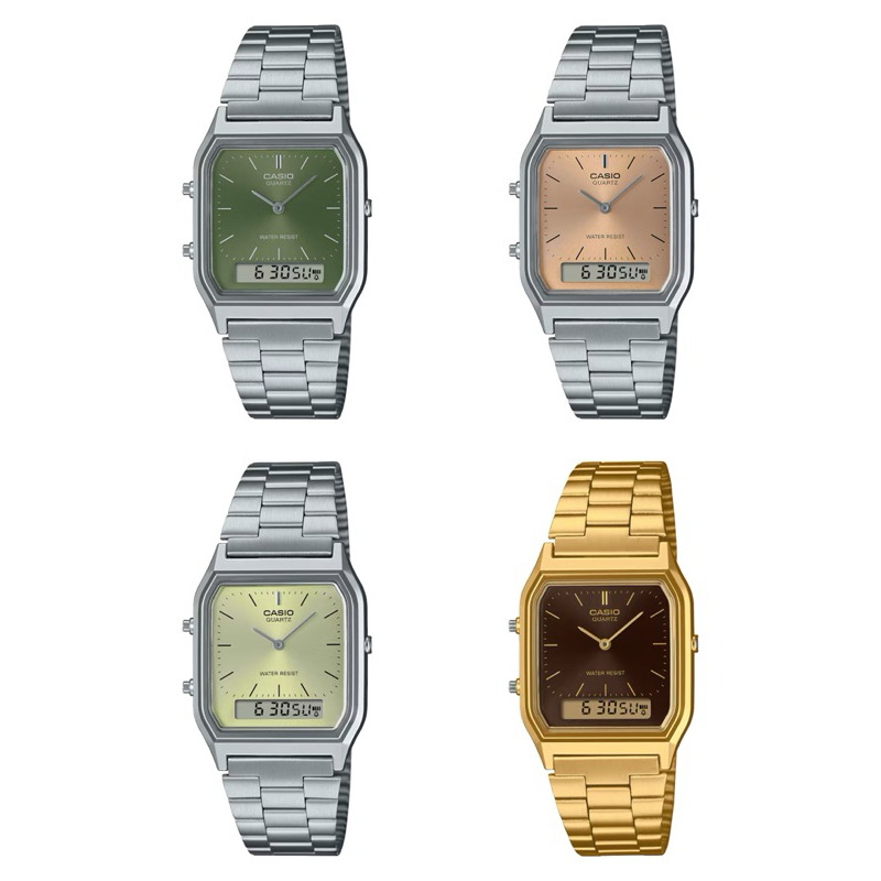 CASIO VINTAGE AQ-230A-3A, AQ-230A-4A, AQ-230A-5A, AQ-230A-9A, AQ-230A, AQ-230