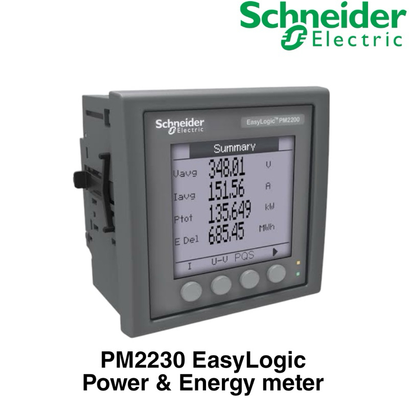 Schneider PM2230 พาวเวอร์มิเตอร์ EasyLogic Power & Energy meter