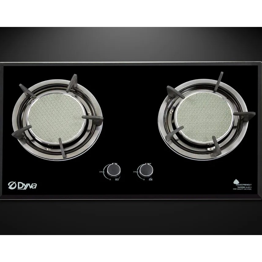 Dyna Home เตาหน้ากระจกแบบฝัง 2 หัว รุ่น DF-0922-G
