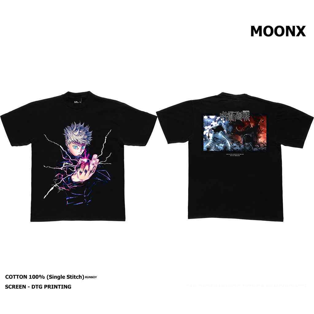 เสื้ออนิเมะ Gojo jujutsu Kaisen l | Anime Bootleg T-shirt | Manga Vintage Shirt