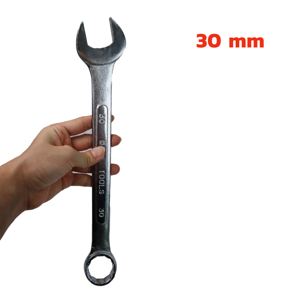 ประแจแหวนข้างปากตาย META  (เบอร์ 20 - 30 mm. ราคาต่อ 1 ชิ้น) ใช้ ขัน คลายน็อต สกรู ลูกบล็อค ประแจปากตาย ประแจแหวน - รูปที่ 6