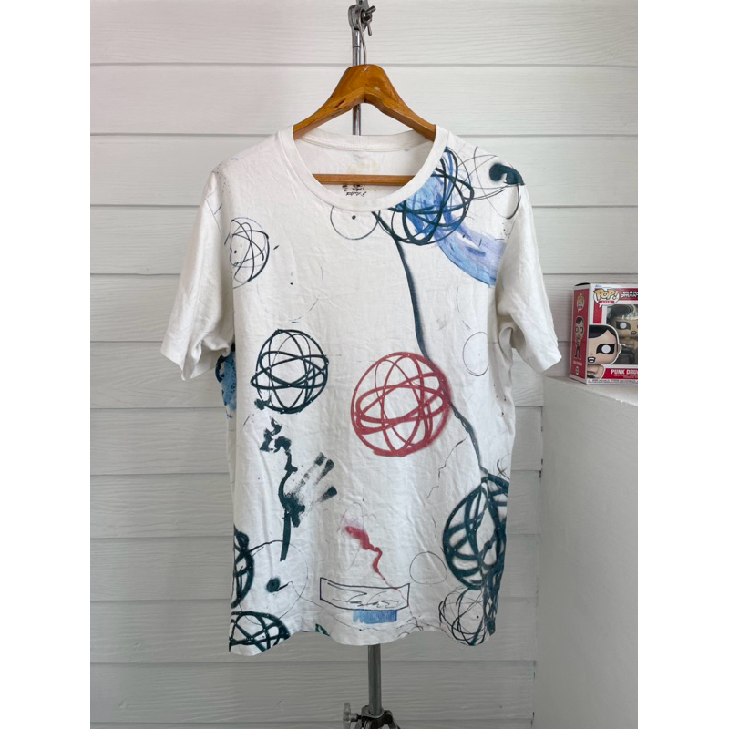 เสื้อยืดมือสอง FUTURA X UNIQLO Size L มือ2