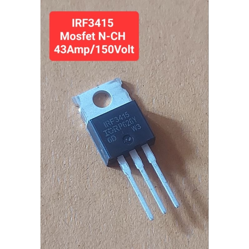 IRF3415 Mosfet N-CH 43Amp/150Volt (ของแท้)