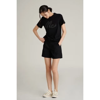 Mc JEANS (แม็คยีนส์) เสื้อยืดผู้หญิง เสื้อยืดแขนสั้น ทรงเรกูลาร์ Regular Fit T-Shirt มีให้เลือก 4 สี MTTZ938