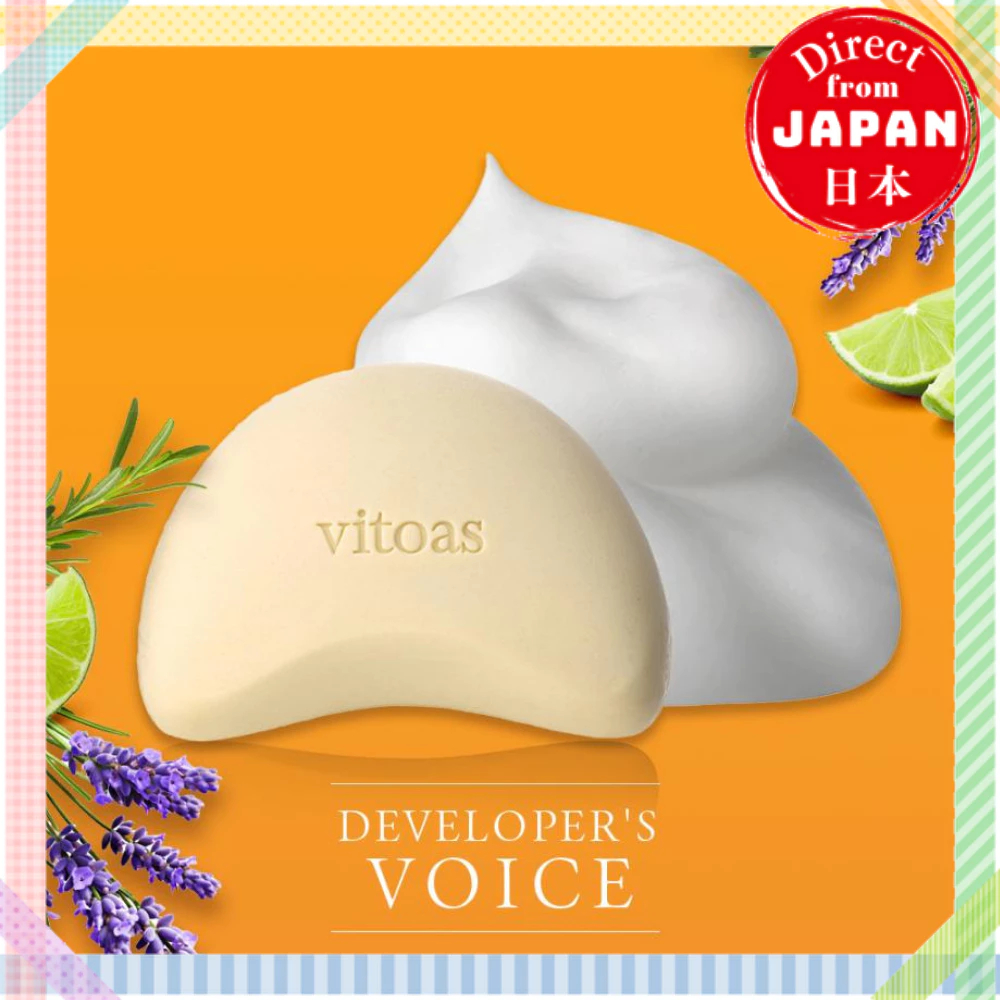 Suntory Vitoas The Perfect Soap All-in-one Remover Facial Cleansing Soap 15g/80g/Approx. 10 days sup