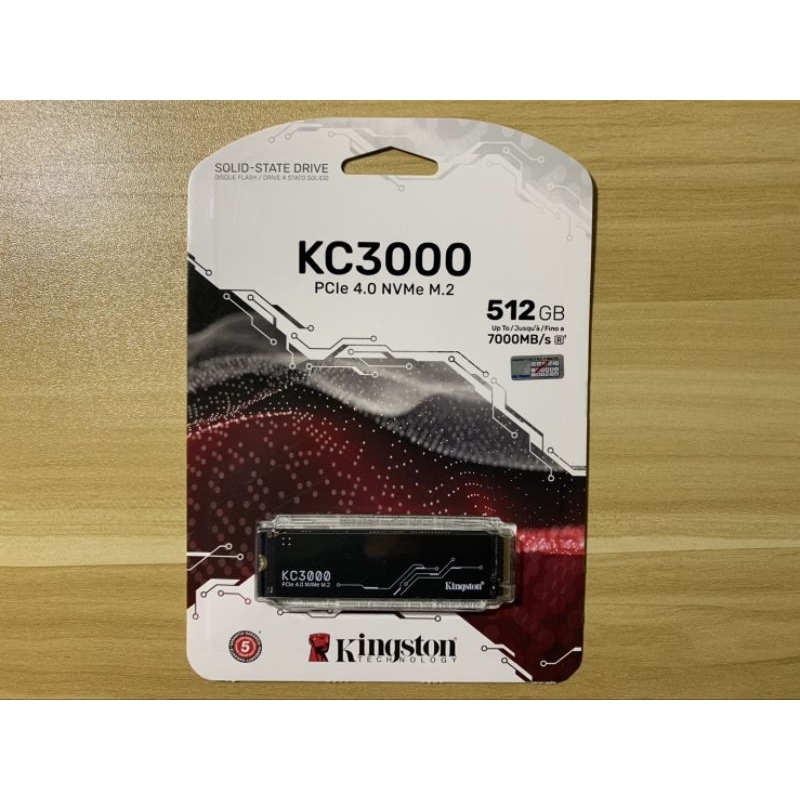 KINGSTON KC3000 512GB PCle 4.0 NVMe ( สินค้ามือหนึ่ง )