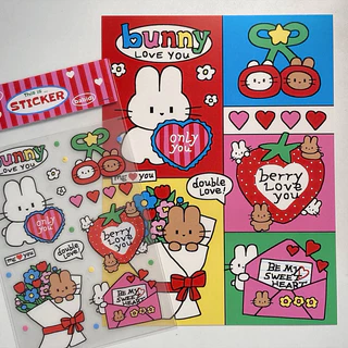 (Sticker) Babidi Bunny love you