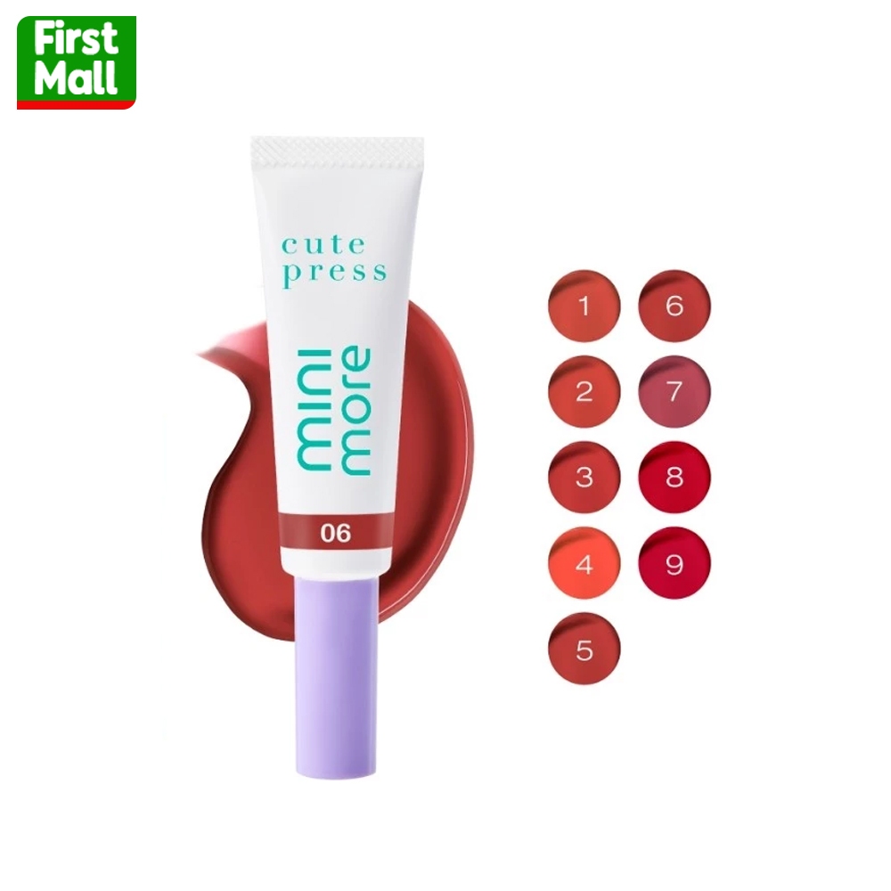 CUTE PRESS MINI-MORE SERUM LIP TINT เซรั่ม ลิป ทินท์ ขนาด 7 กรัม ( มีให้เลือก 9 เบอร์ )