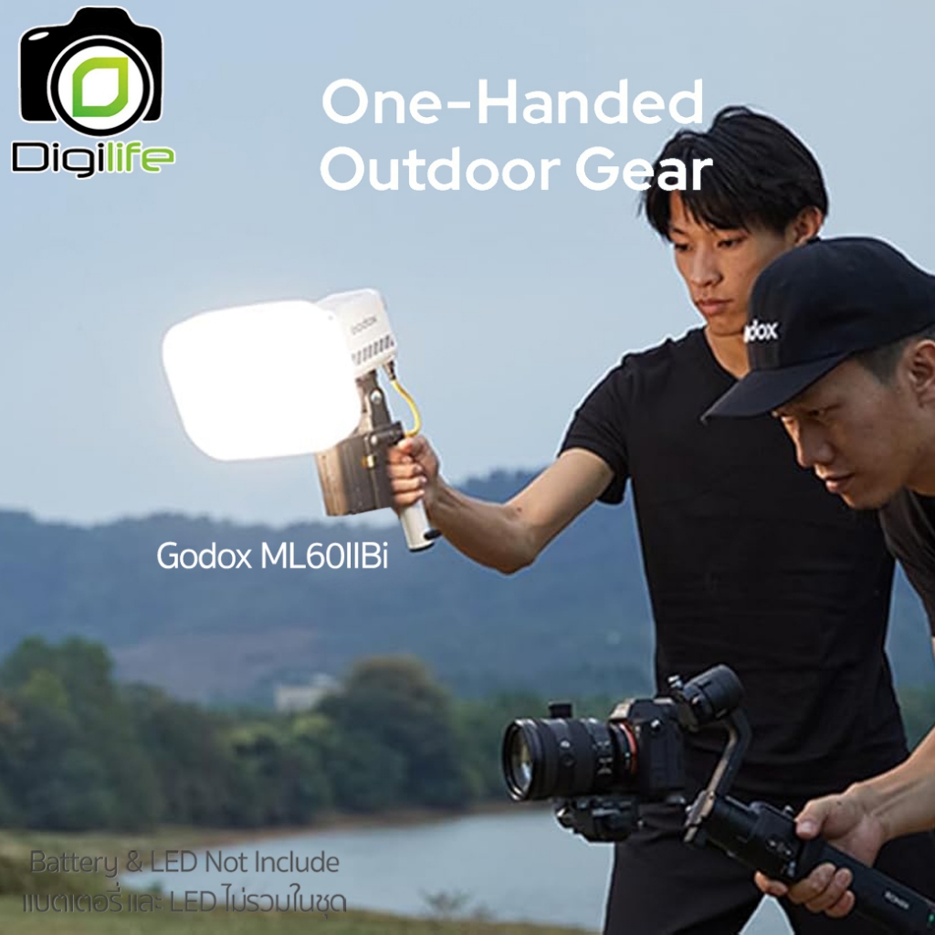 Godox AK-B02 , V-mount Battery Accessory Kit สำหรับ LED ML60II Bi , ML100Bi / Digilife Thailand