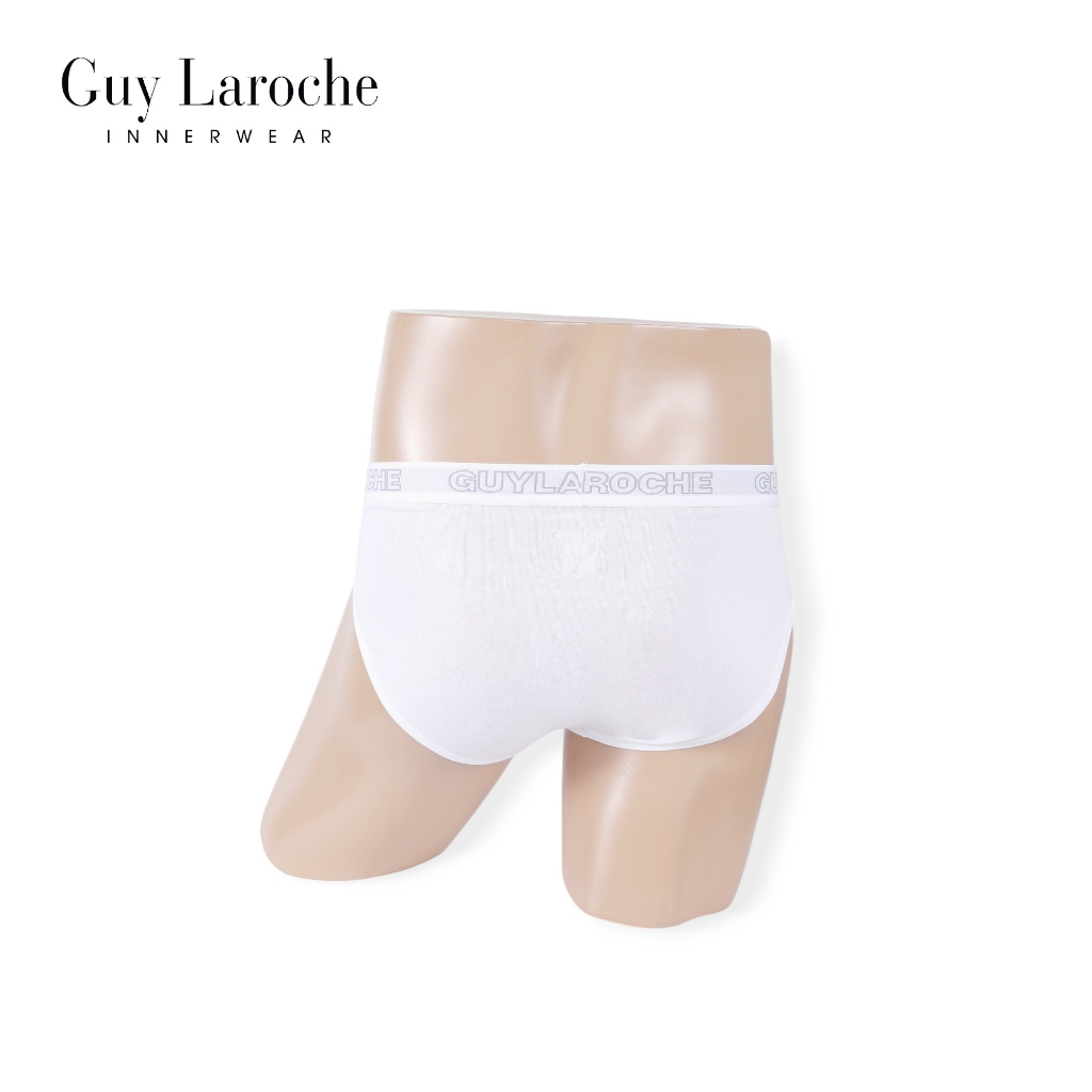 Guy Laroche سليب رجالي ناعم — أبيض (قطعتان) — صورة 6