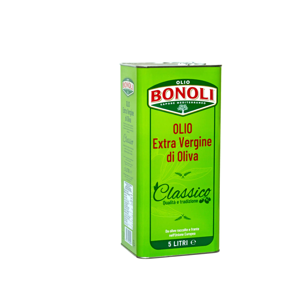 น้ำมันมะกอกเอ็กซ์ตร้าเวอร์จิ้น 5 ลิตร กระป๋อง – Bonoli