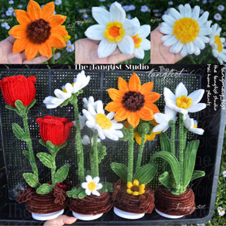 กล่องดนตรีดอกไม้ กำมะหยี่ หมุนได้มีเสียงเพลง พร้อมส่งไม่ต้อง…