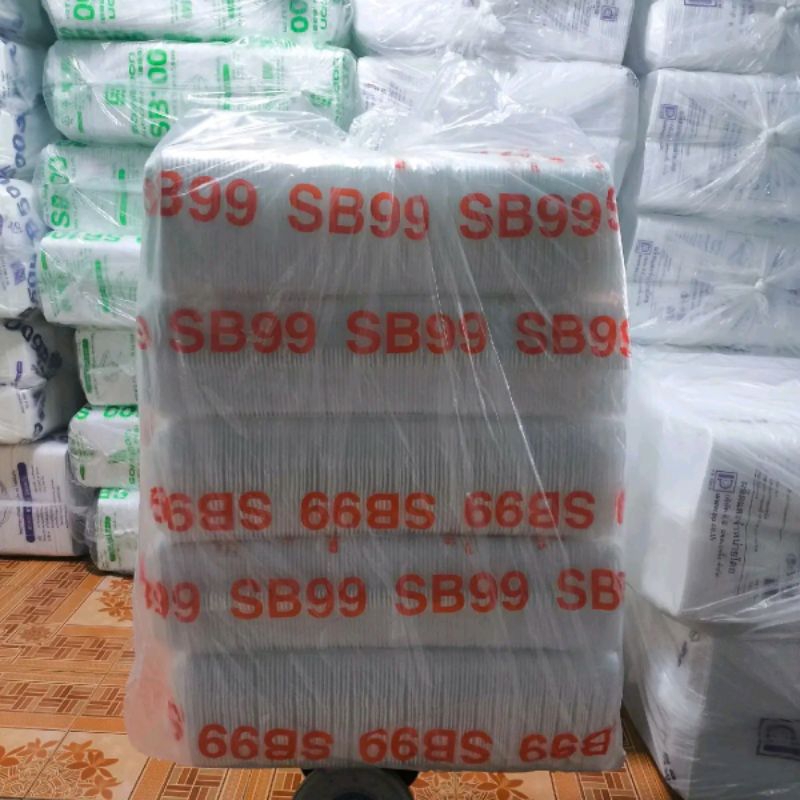 โฟมใส่อาหาร SB99 1แพ็ค5แถว
