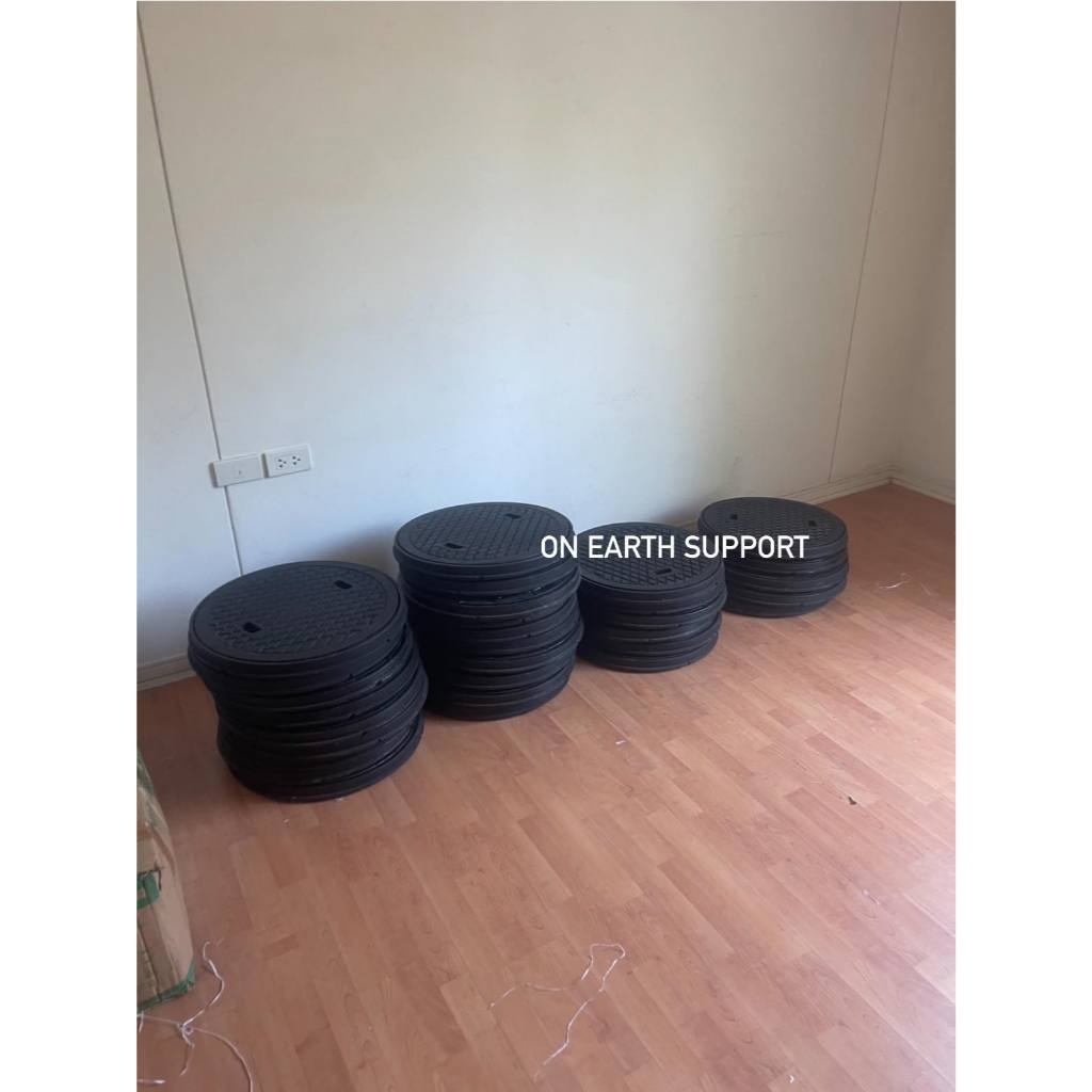 ฝาเหล็กหล่อ ถังบำบัดน้ำเสีย ขนาด DIA 50 cm. (รวมฐานแหวนรอง) ราคา ถูกที่สุด ดีลบีเคเค แกลเลอรีภาพที่ 5