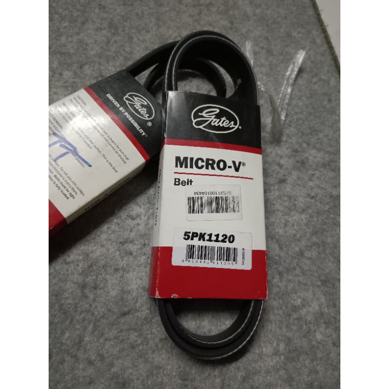 5PK1120 สายพานหน้าเครื่อง แอร์,พัดลม A/C,FAN Mitsubishi Lancer CK5 1.8 4G93 (ท้ายเบนซ์)