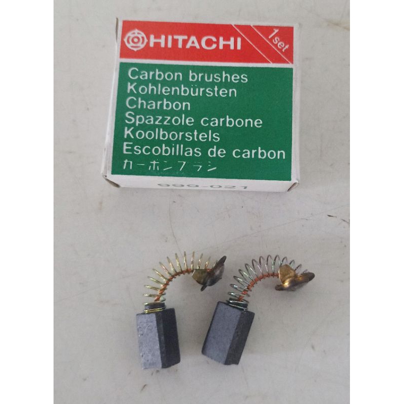 Hitachi Koki❗ของแท้❗แปรงถ่านฮิตาชิ 999-021 ใช้กับ G10SF,G10SF2,G10SS,G10SD,G10ST,GP2,lPDA100, P20SF,