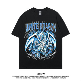 🔥พร้อมส่ง🔥 เสื้อ Anime : Blue Eyes White Dragon (Yu-Gi-Oh!) …