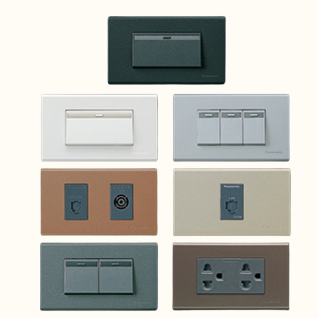 Panasonic ฝาทึบ หน้ากากปิดทึบ - WEG6891WK ฝาปิดช่องว่าง 2x4 สีขาว (พานาโซนิค WIDE series) - รูปที่ 3