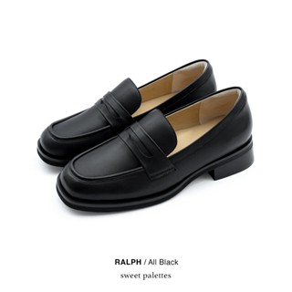 Sweet Palettes รองเท้าหนังแกะ Ralph All Black