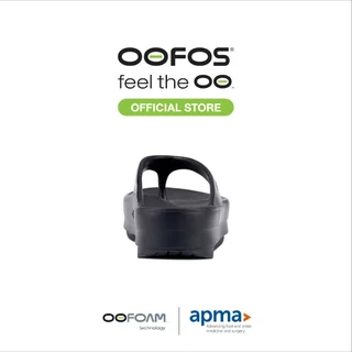 OOFOS Oomega Black รองเท้าเพื่อการฟื้นฟู