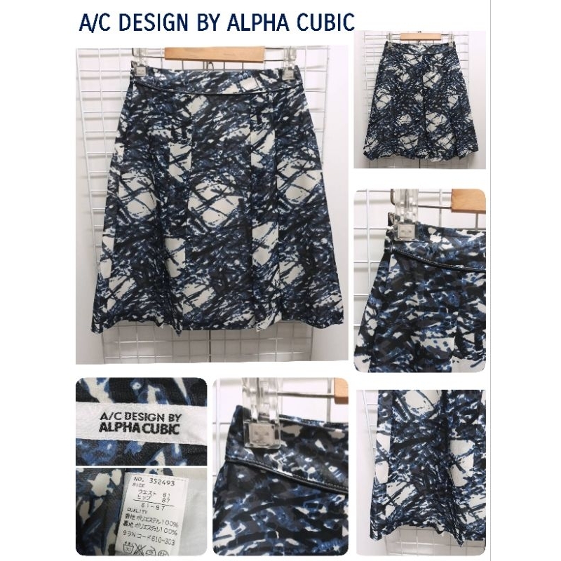 3200. A/C DESIGN BY ALPHA CUBIC กระโปรงญี่ปุ่นมือสอง