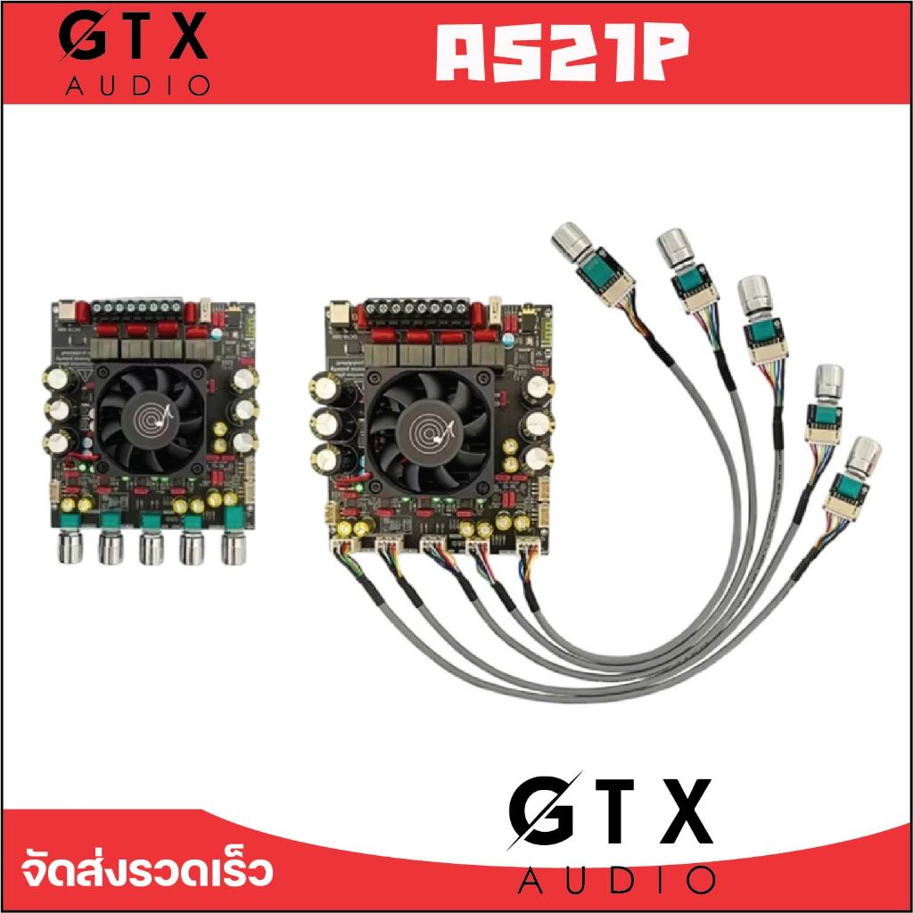 แอมป์จิ๋วแรงๆ [ของแท้ 100%] Wuzhi ZK-AS21P โคตรแอมป์จิ๋วตกมัน 2.1 ช่อง BT ดิจิตอล บอร์ดขยายเสียง 300