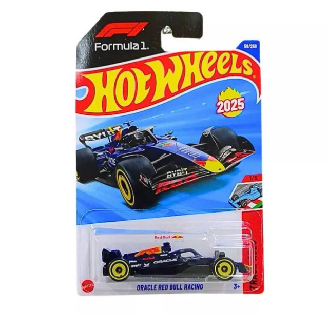 รถเหล็ก ฮอตวีลส์ Hotwheels : F1 Oracle redbull Racing รถฮอทวีล เรดบลู กระทิงแดง ลิขสิทธิ์แท้ 100%