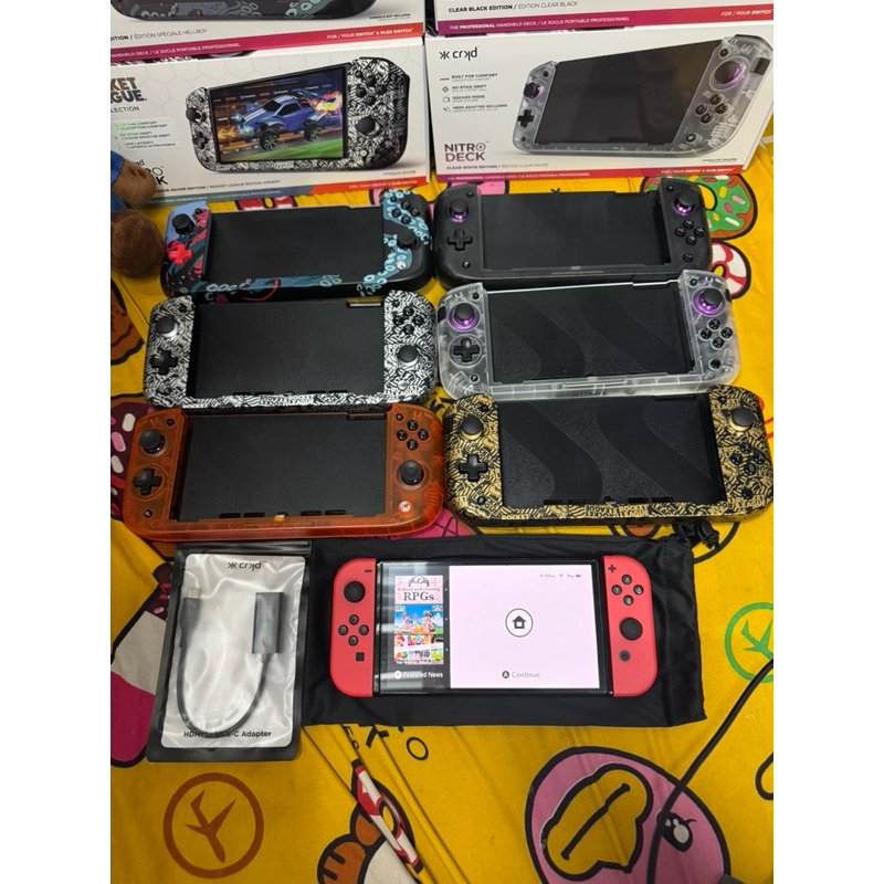 Nitro deck+ ClearBlack & ClearWhite with HDMI no carry case ใหม่