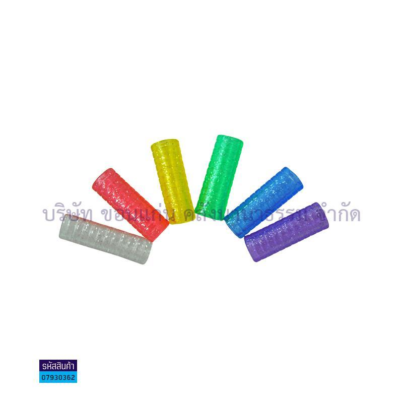 💙KKNT | ปลอกปากกา ปลอกจับปากกา ปลอกจับดินสอ สีใสมีกลิตเตอร์ US รุ่น GP-105 (แพ็ค 6 ชิ้น)