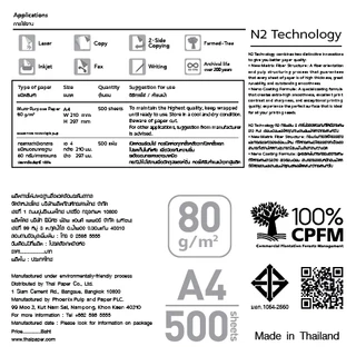[ส่งฟรี!]Idea Work กระดาษถ่ายเอกสาร 80 แกรม A4 จำนวน 2 ลัง