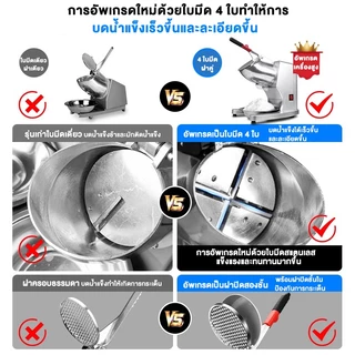 CAMEL เครื่องบดน้ำแข็ง ร้านชานม เชิงพาณิชย์ ครัวเรือน ขนาดเล็ก อัตโนมัติ เครื่องทําน้ำแข็งไส