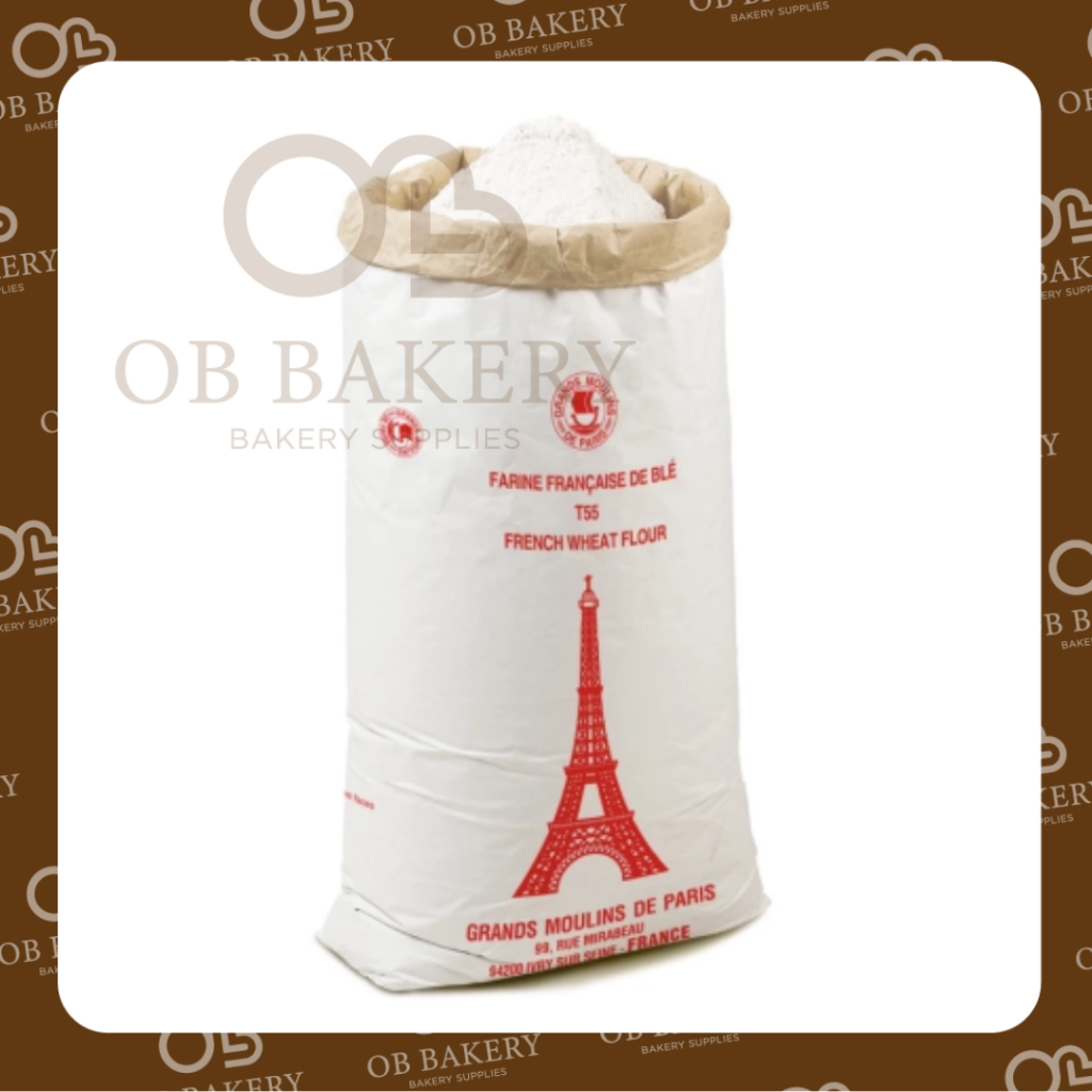 T55 French Flour แป้งฝรั่งเศส T55 1 กิโลกรัม