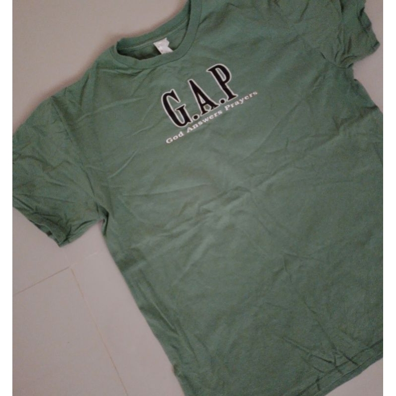 เสื้อGAPสีเขียวไซร้M