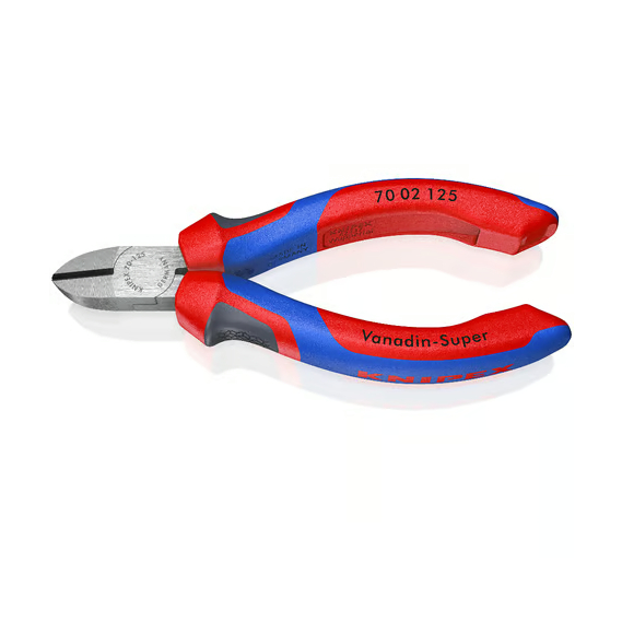 เครื่องตัดทแยงมุม KNIPEX NO.70 02 125 Diagonal Cutters (125mm.)