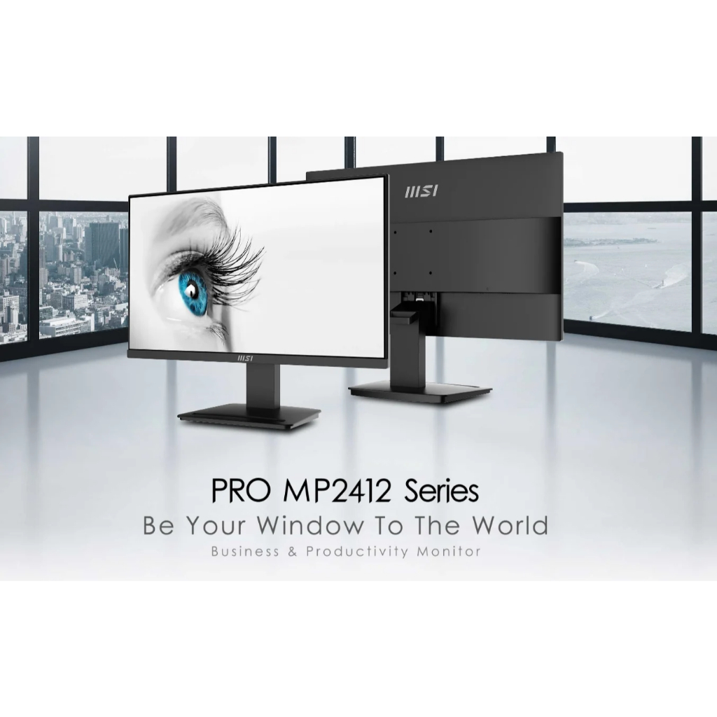 ⚡️🔥ขายดีส่งไว🔥⚡️จอมอนิเตอร์ MSI PRO MP2412 (VA 100Hz)